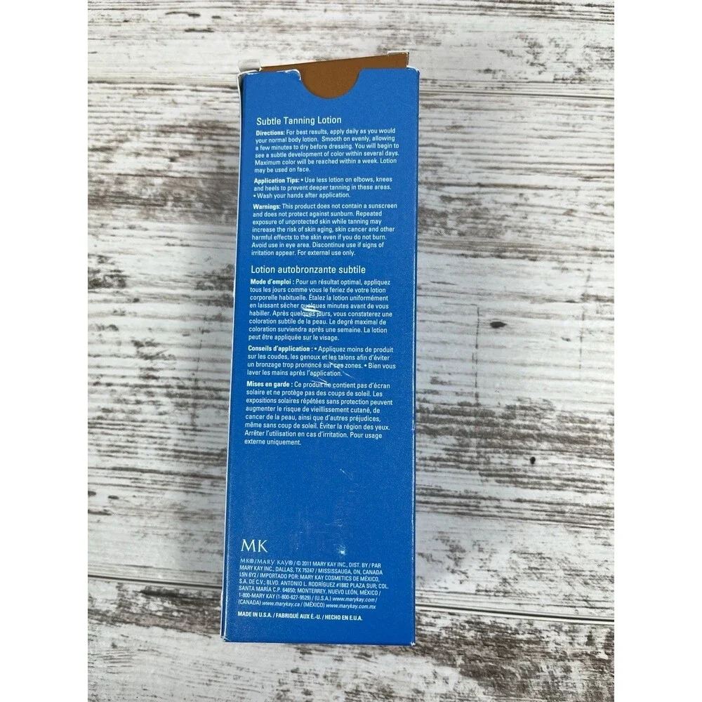 Mary Kay Suncare Subtle Tanning Lotion 4 fl. oz ~ New in Box, Discontinued
